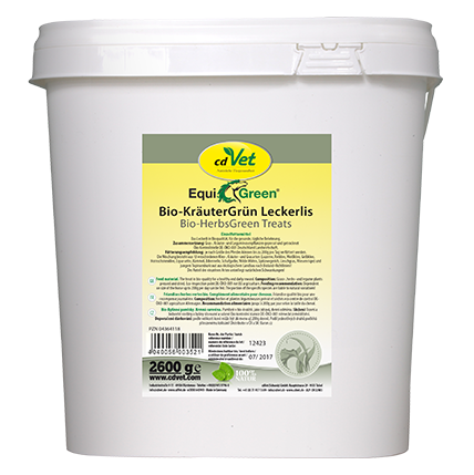 EquiGreen Bio-KräuterGrün Leckerlis 2,6kg