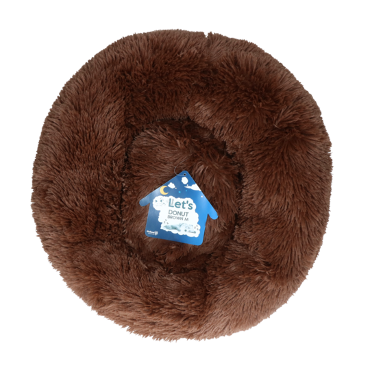 Let's Sleep Donut 50 cm Braun