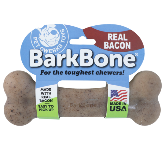 Pet Qwerks  Bacon BarkBone - Xlarge