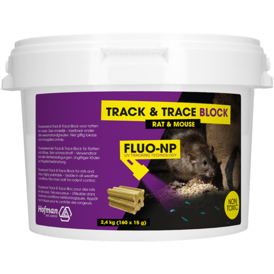 Track and Trace Block Fluo (160x15 g)